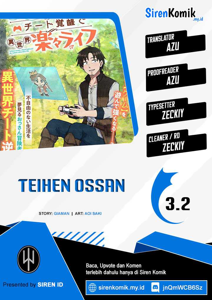 Teihen Ossan, Cheat Kokusei de Isekai Rakuraku Life Chapter 03.2 Gambar 1