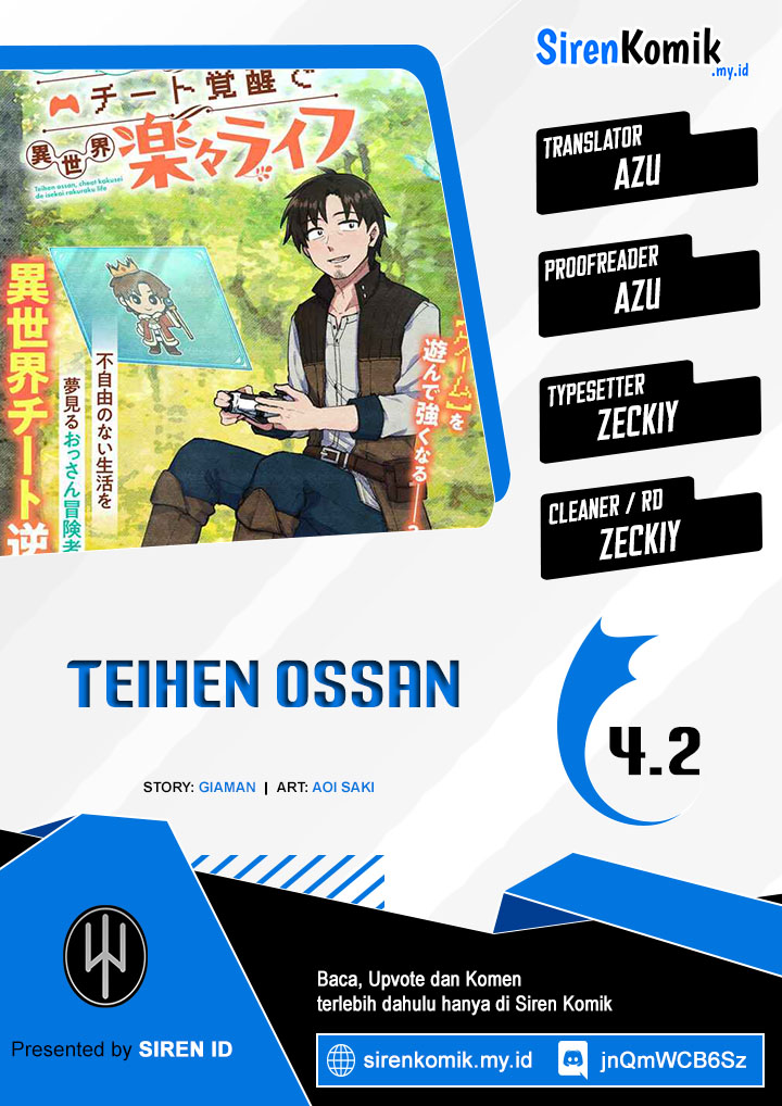 Teihen Ossan, Cheat Kokusei de Isekai Rakuraku Life Chapter 04.2 Gambar 1