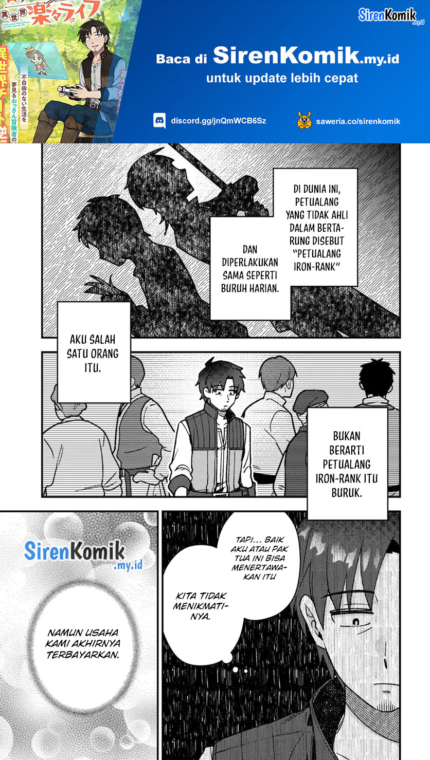 Teihen Ossan, Cheat Kokusei de Isekai Rakuraku Life Chapter 04.2 Gambar 2