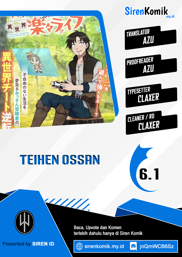 Teihen Ossan, Cheat Kokusei de Isekai Rakuraku Life Chapter 06.1 Gambar 1