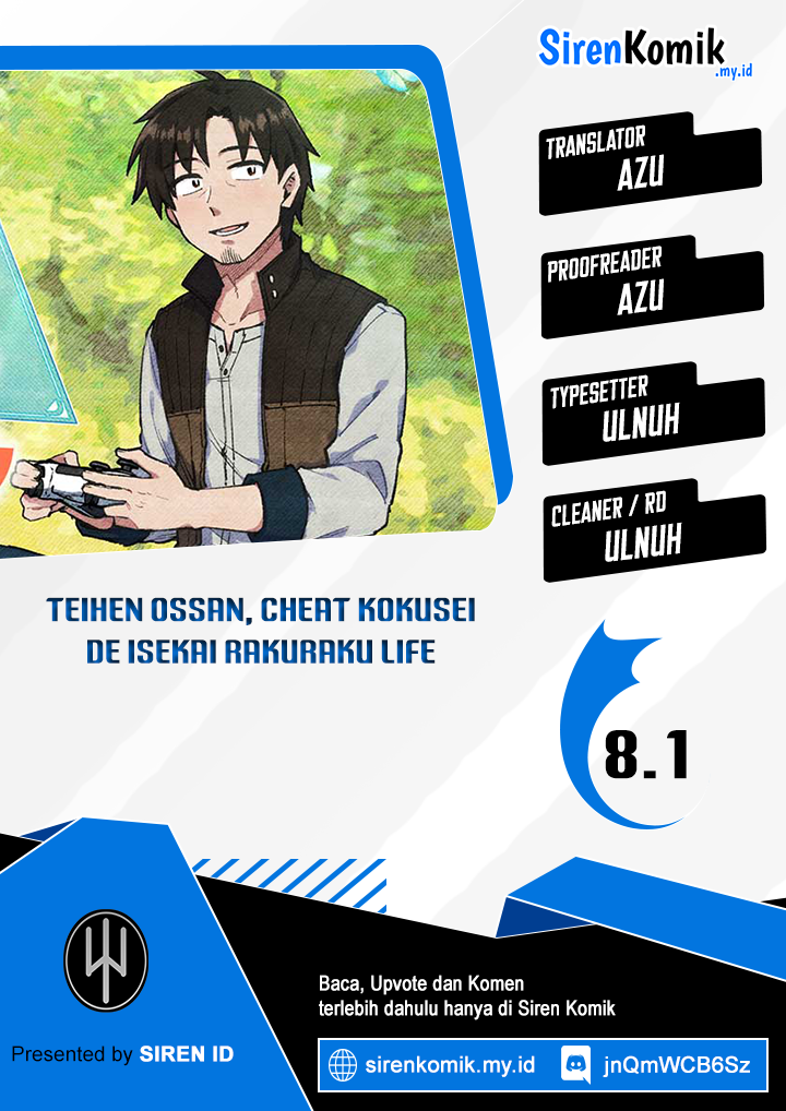 Teihen Ossan, Cheat Kokusei de Isekai Rakuraku Life Chapter 08.1 Gambar 1