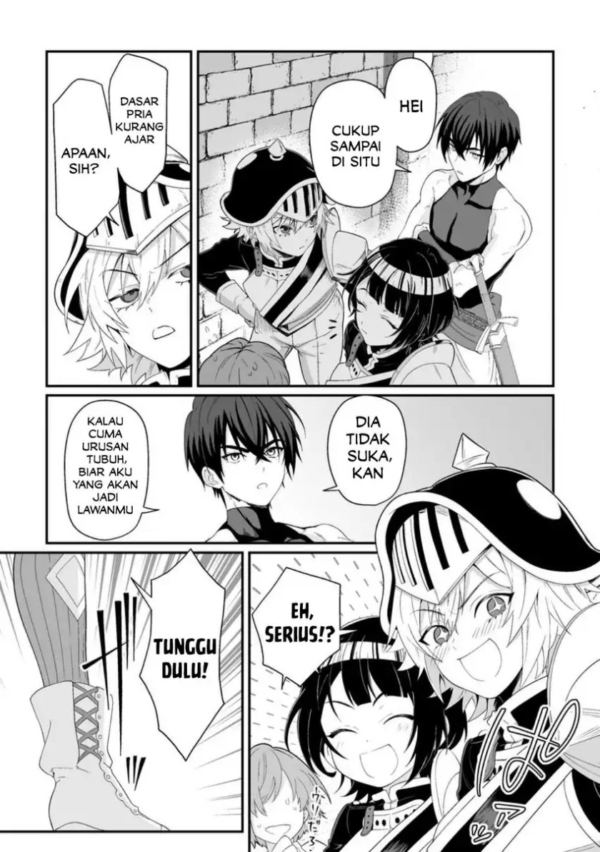Teisou Gyakuten Sekai De Yuiitsu No Otoko Kishi No Ore, Onna Kishi Gakuen Ni Nyuugaku Shitara Nazeka Eiyou Atsukai Sareta ~Zetsurin Skill De Harem Musou~ Chapter 02 Gambar 10