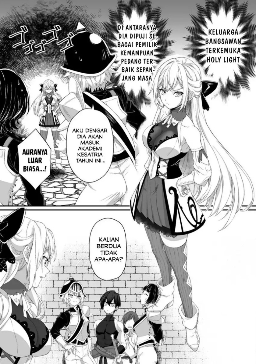 Teisou Gyakuten Sekai De Yuiitsu No Otoko Kishi No Ore, Onna Kishi Gakuen Ni Nyuugaku Shitara Nazeka Eiyou Atsukai Sareta ~Zetsurin Skill De Harem Musou~ Chapter 02 Gambar 12