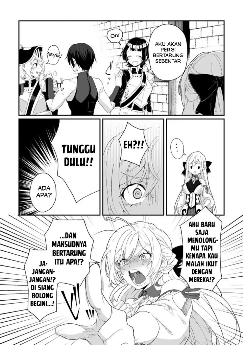 Teisou Gyakuten Sekai De Yuiitsu No Otoko Kishi No Ore, Onna Kishi Gakuen Ni Nyuugaku Shitara Nazeka Eiyou Atsukai Sareta ~Zetsurin Skill De Harem Musou~ Chapter 02 Gambar 15
