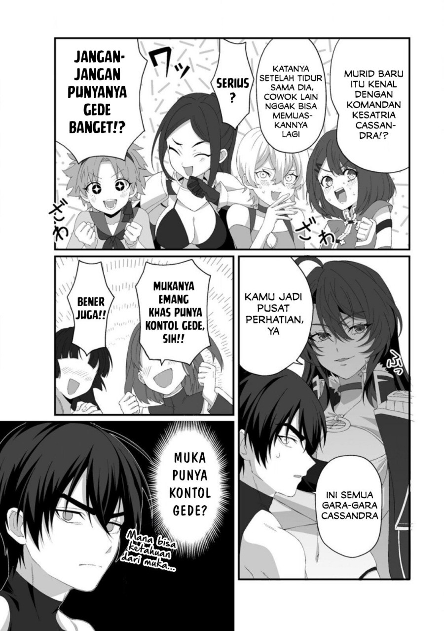 Teisou Gyakuten Sekai De Yuiitsu No Otoko Kishi No Ore, Onna Kishi Gakuen Ni Nyuugaku Shitara Nazeka Eiyou Atsukai Sareta ~Zetsurin Skill De Harem Musou~ Chapter 04.2 Gambar 3