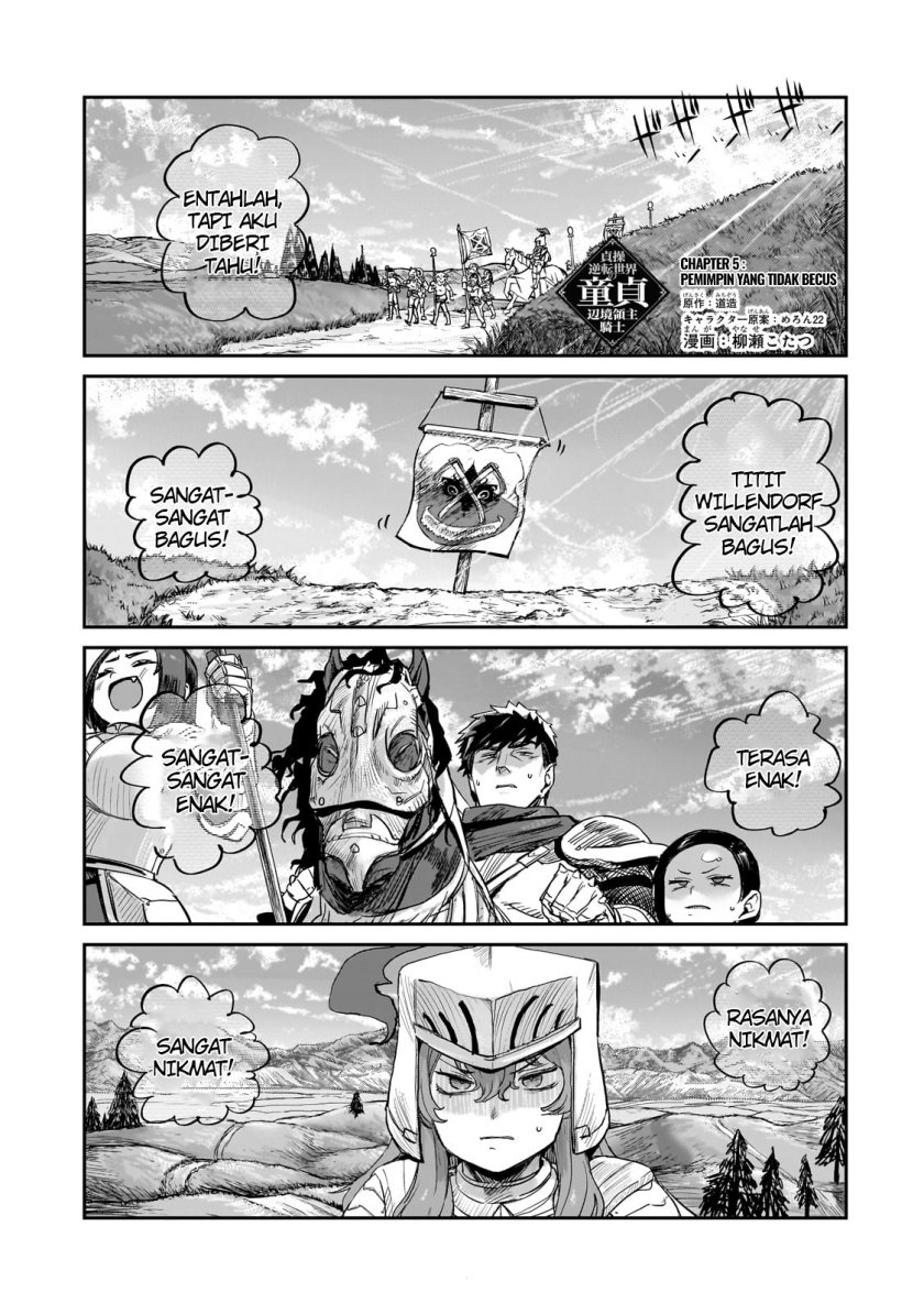 Teisou Gyakuten Sekai no Doutei Henkyou Ryoushu Kishi Chapter 05 Gambar 2
