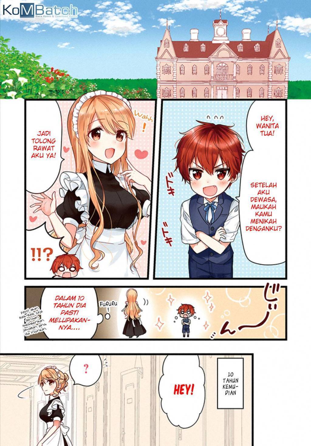 Tekito na Maid no Oneesan Chapter 01 Gambar 3