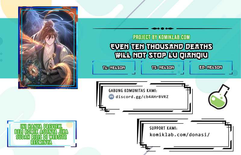 Ten Thousands Deaths Will Never Die Chapter 02 Gambar 1