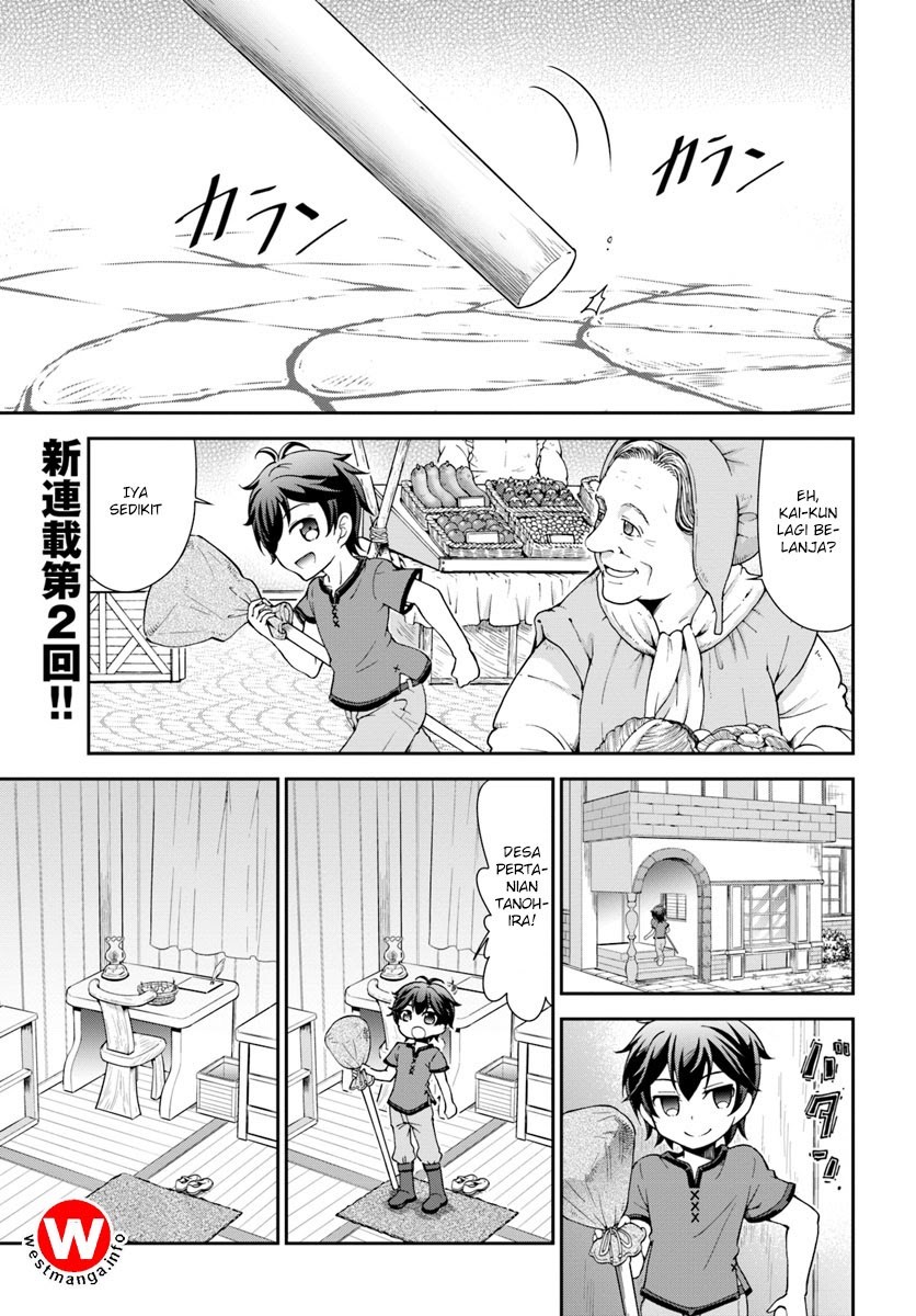 Tenohira Kaitaku Mura de Isekai Kenkokuki: Fueteku Yome-tachi to Nonbiri Mujintou Life Chapter 02 Gambar 1