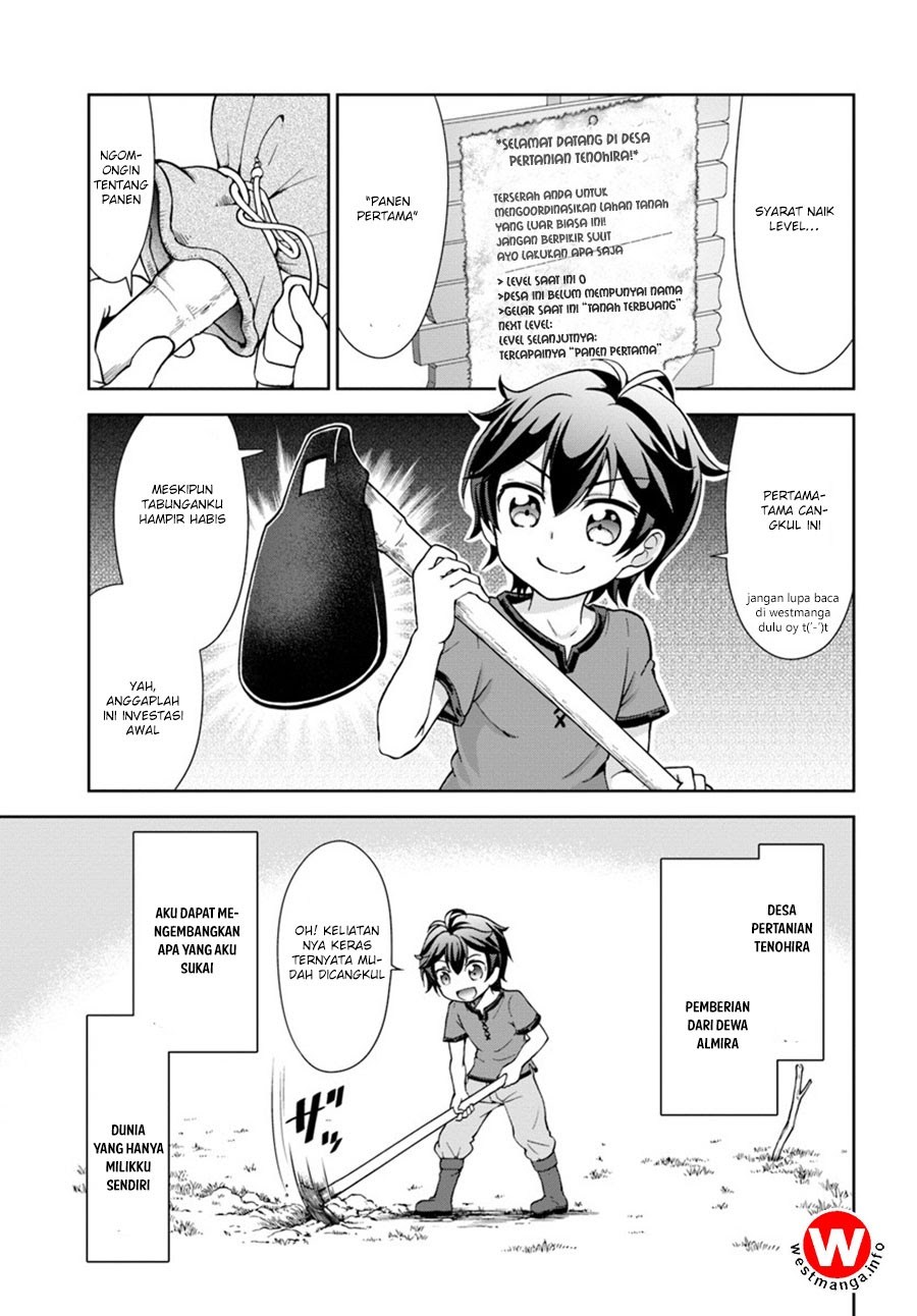 Tenohira Kaitaku Mura de Isekai Kenkokuki: Fueteku Yome-tachi to Nonbiri Mujintou Life Chapter 02 Gambar 4