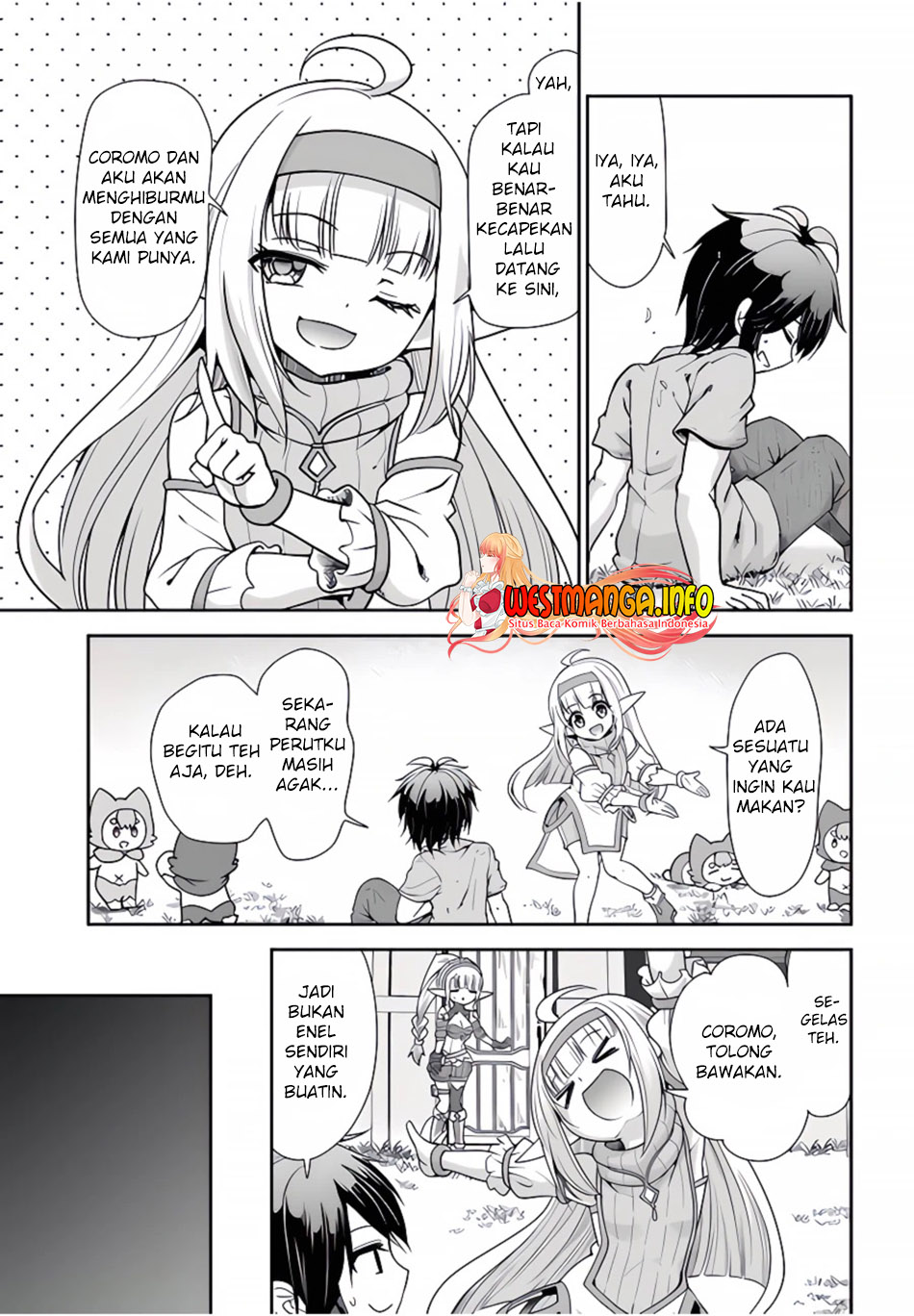 Tenohira Kaitaku Mura de Isekai Kenkokuki: Fueteku Yome-tachi to Nonbiri Mujintou Life Chapter 38 Gambar 8