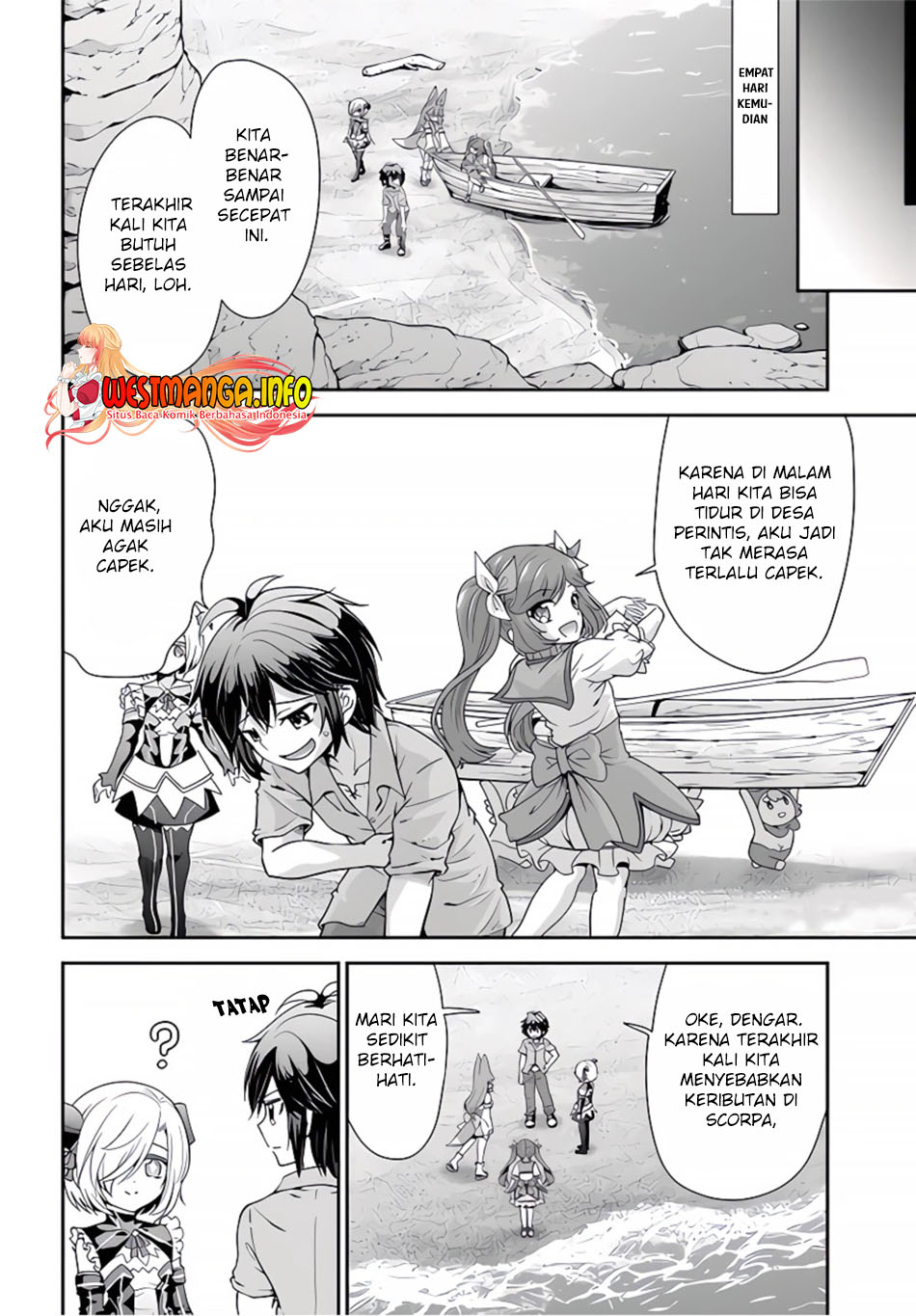 Tenohira Kaitaku Mura de Isekai Kenkokuki: Fueteku Yome-tachi to Nonbiri Mujintou Life Chapter 38 Gambar 9