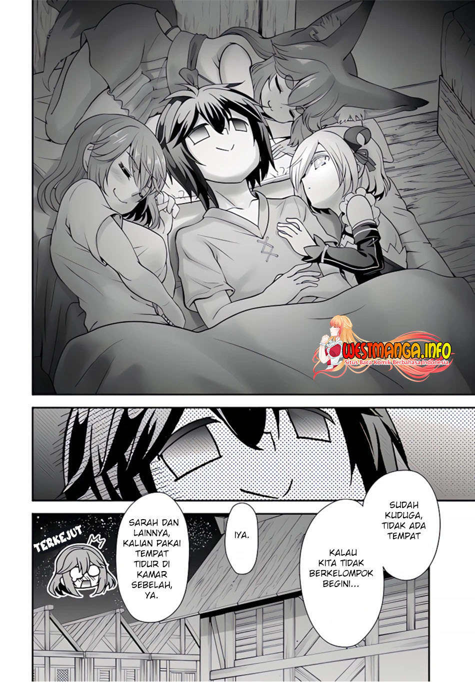 Tenohira Kaitaku Mura de Isekai Kenkokuki: Fueteku Yome-tachi to Nonbiri Mujintou Life Chapter 38 Gambar 27