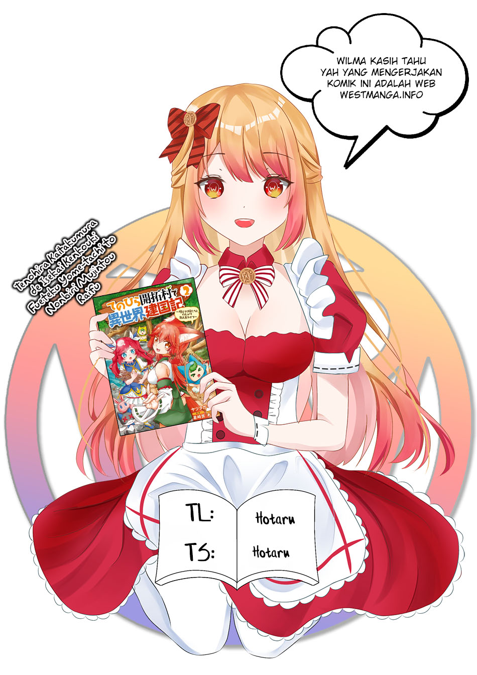 Tenohira Kaitaku Mura de Isekai Kenkokuki: Fueteku Yome-tachi to Nonbiri Mujintou Life Chapter 43 Gambar 1