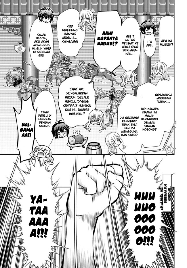 Tenohira Kaitaku Mura de Isekai Kenkokuki: Fueteku Yome-tachi to Nonbiri Mujintou Life Chapter 45 Gambar 28