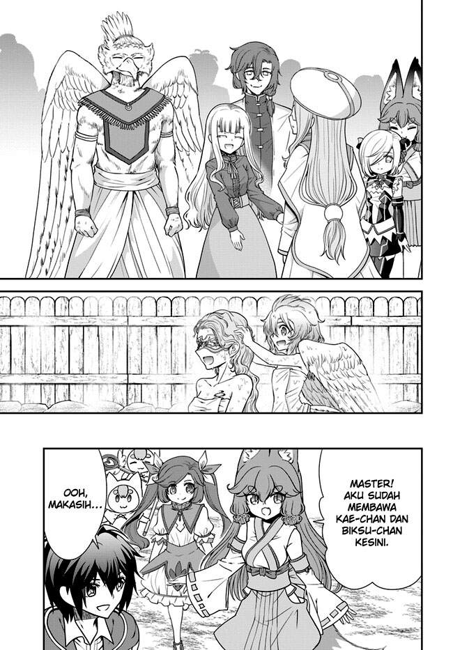 Tenohira Kaitaku Mura de Isekai Kenkokuki: Fueteku Yome-tachi to Nonbiri Mujintou Life Chapter 48 Gambar 12