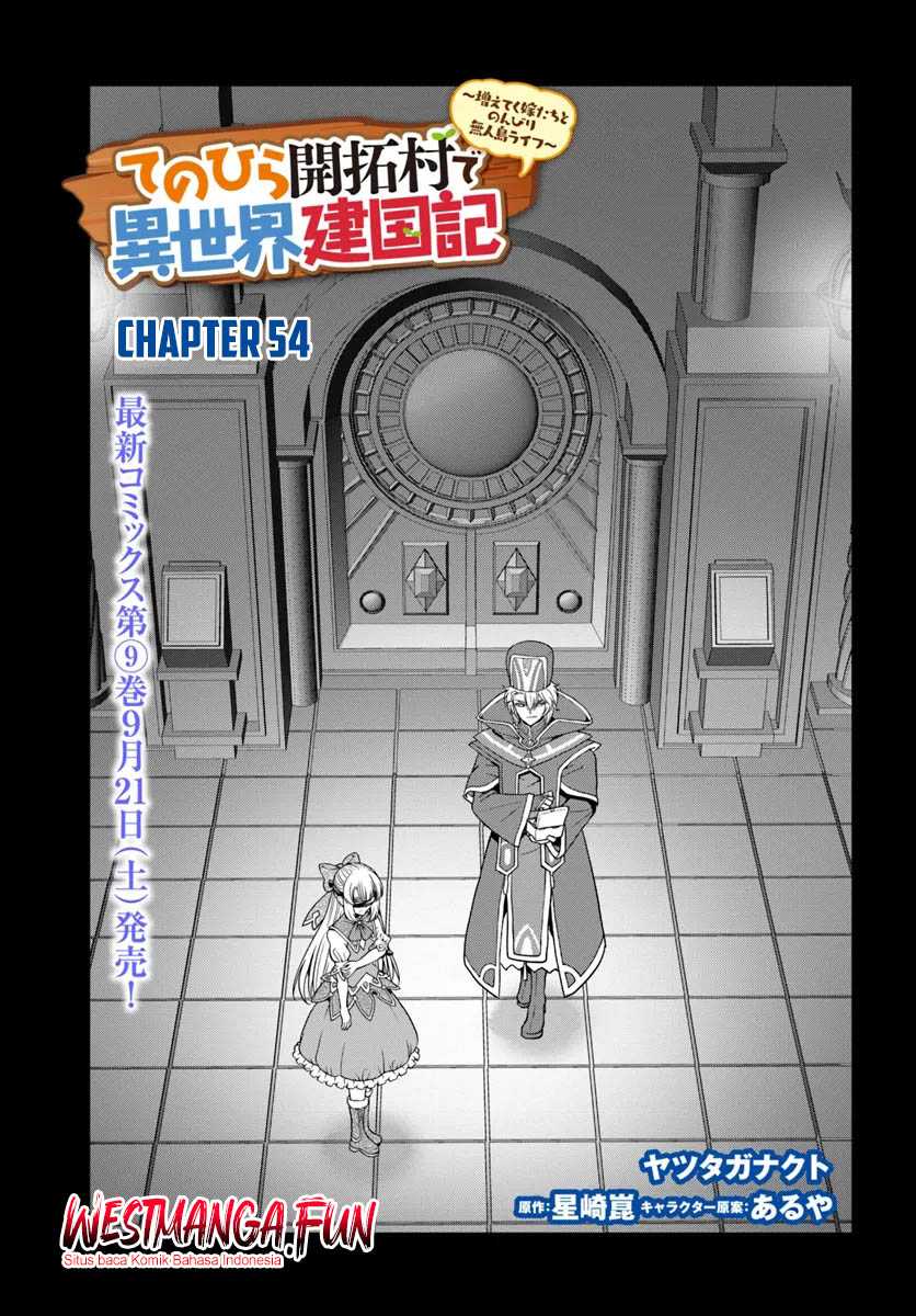 Tenohira Kaitaku Mura de Isekai Kenkokuki: Fueteku Yome-tachi to Nonbiri Mujintou Life Chapter 54 Gambar 2