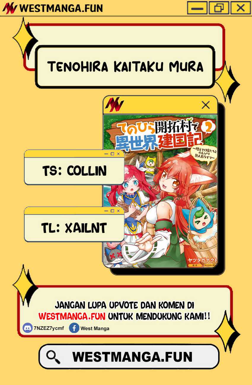 Tenohira Kaitaku Mura de Isekai Kenkokuki: Fueteku Yome-tachi to Nonbiri Mujintou Life Chapter 55 Gambar 4