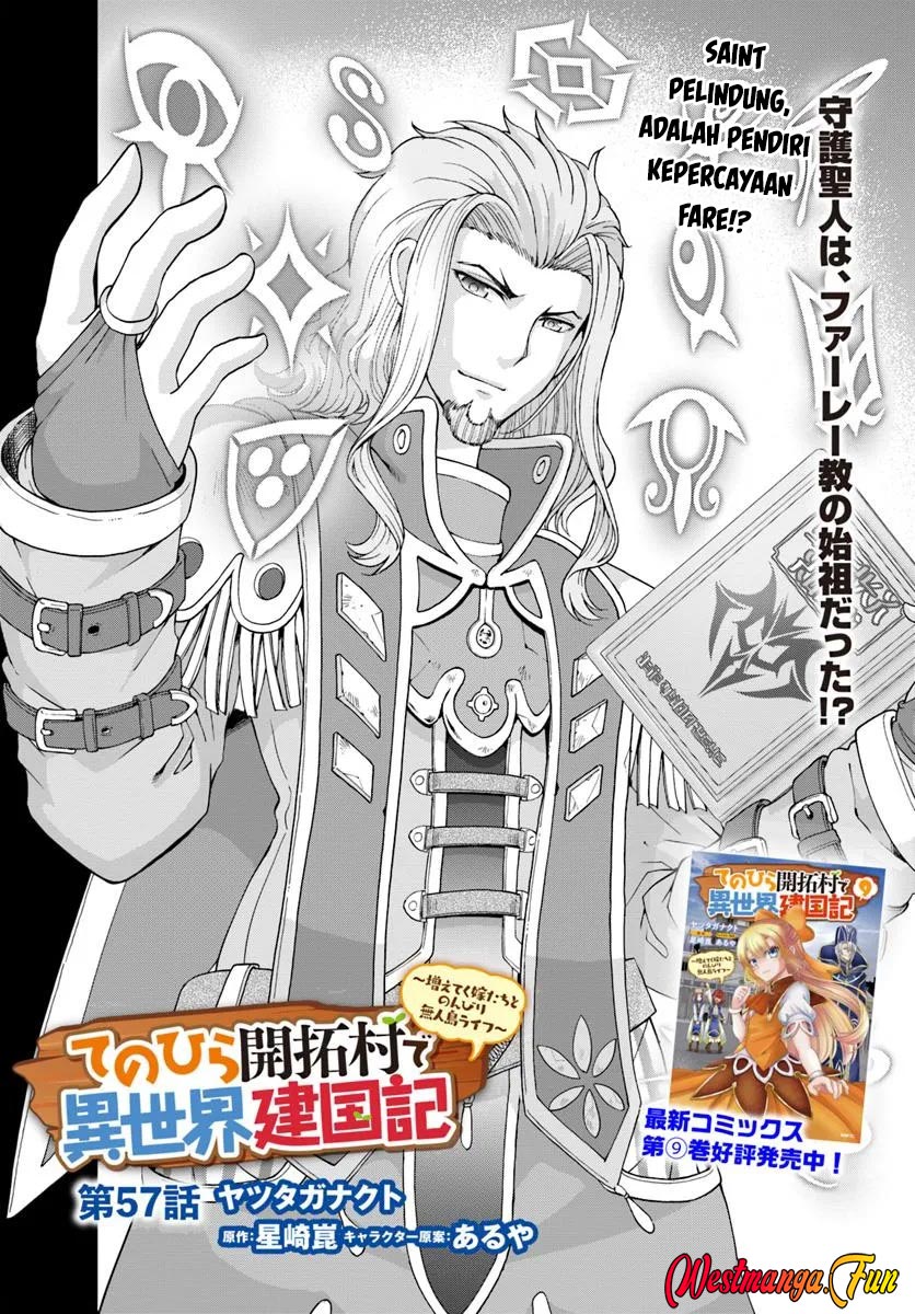 Tenohira Kaitaku Mura de Isekai Kenkokuki: Fueteku Yome-tachi to Nonbiri Mujintou Life Chapter 57 Gambar 3