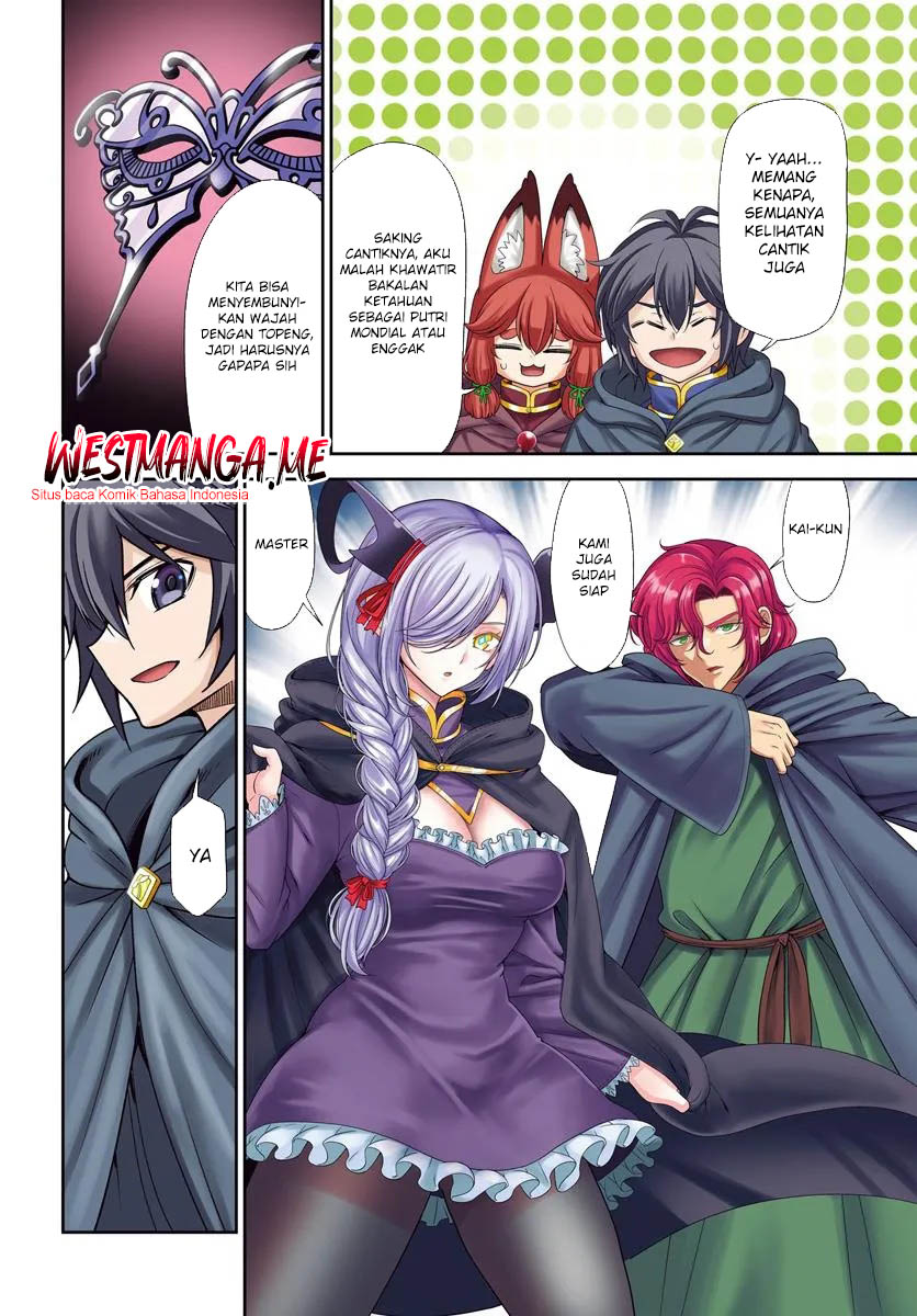 Tenohira Kaitaku Mura de Isekai Kenkokuki: Fueteku Yome-tachi to Nonbiri Mujintou Life Chapter 61 Gambar 6