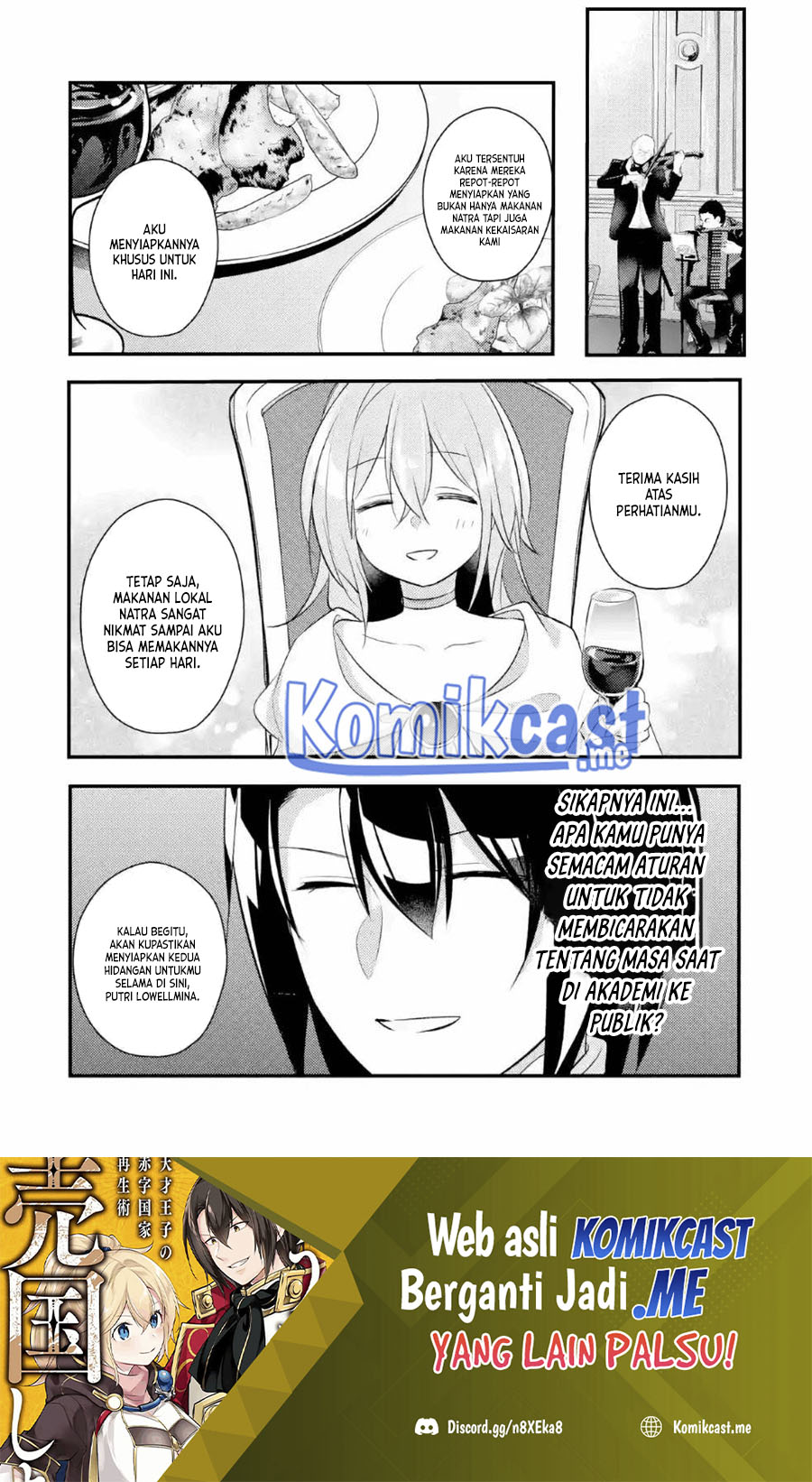 Tensai Ouji no Akaji Kokka Saisei Jutsu – Souda, Baikoku Shiyou Chapter 33 Gambar 17