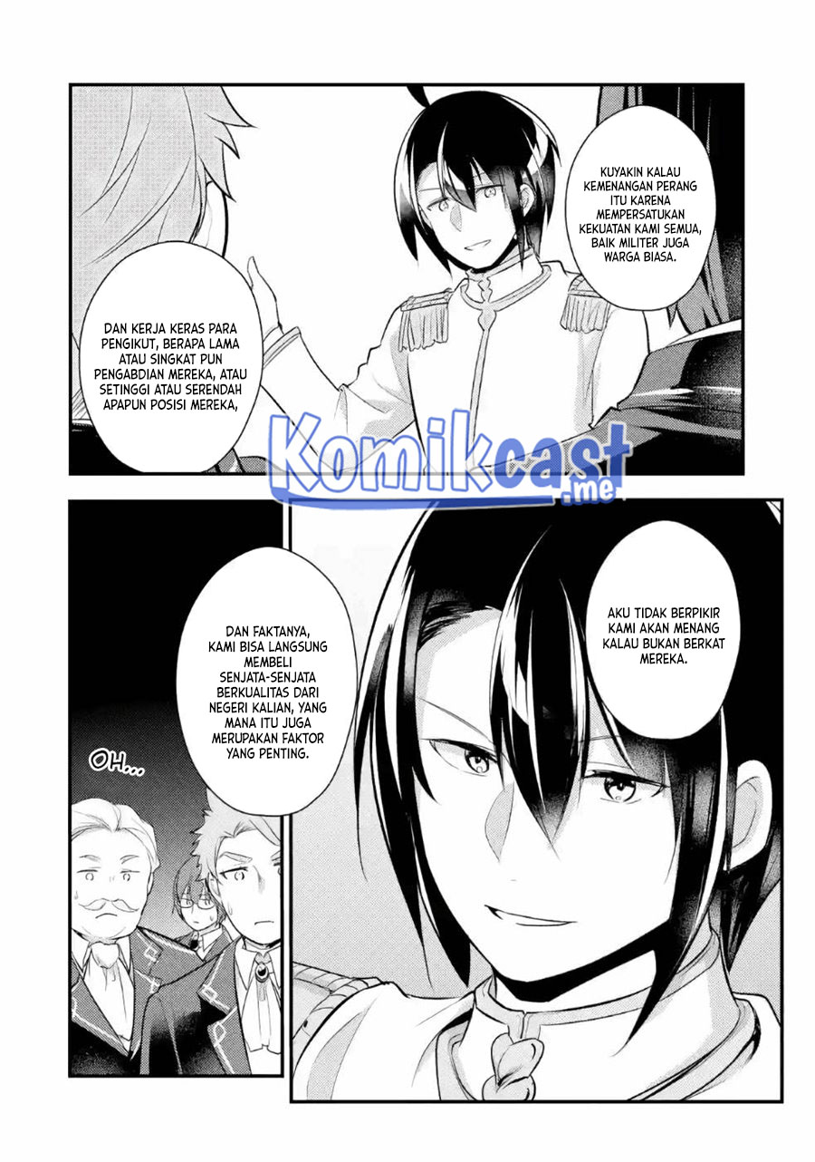 Tensai Ouji no Akaji Kokka Saisei Jutsu – Souda, Baikoku Shiyou Chapter 34 Gambar 5