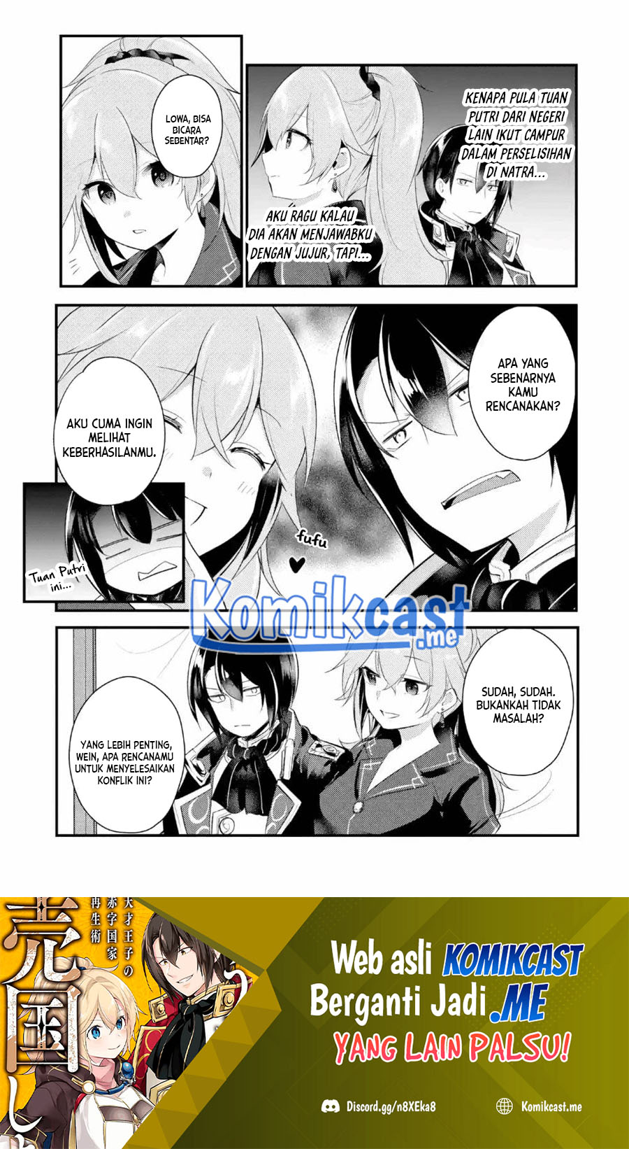 Tensai Ouji no Akaji Kokka Saisei Jutsu – Souda, Baikoku Shiyou Chapter 37 Gambar 2