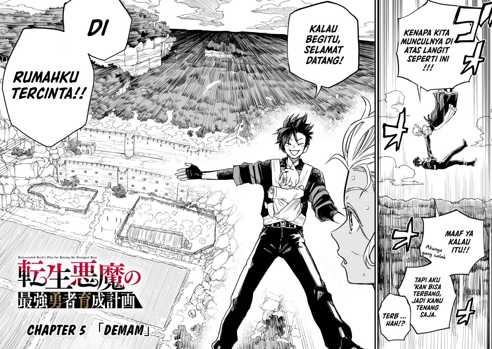 Tensei Akuma no Saikyou Yuusha Ikusei Keikaku Chapter 05 Gambar 2