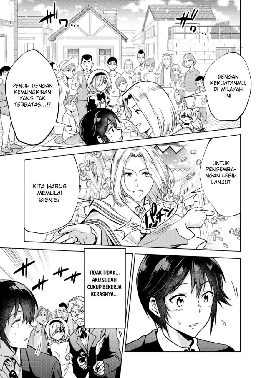 Tensei Kizoku no Bannou Kaitaku Kara ~”Kakudai & Shukushou” Sukiru o Tsukatte Itara Saikyou Ryouchi ni Narimashita~ Chapter 10 Gambar 38