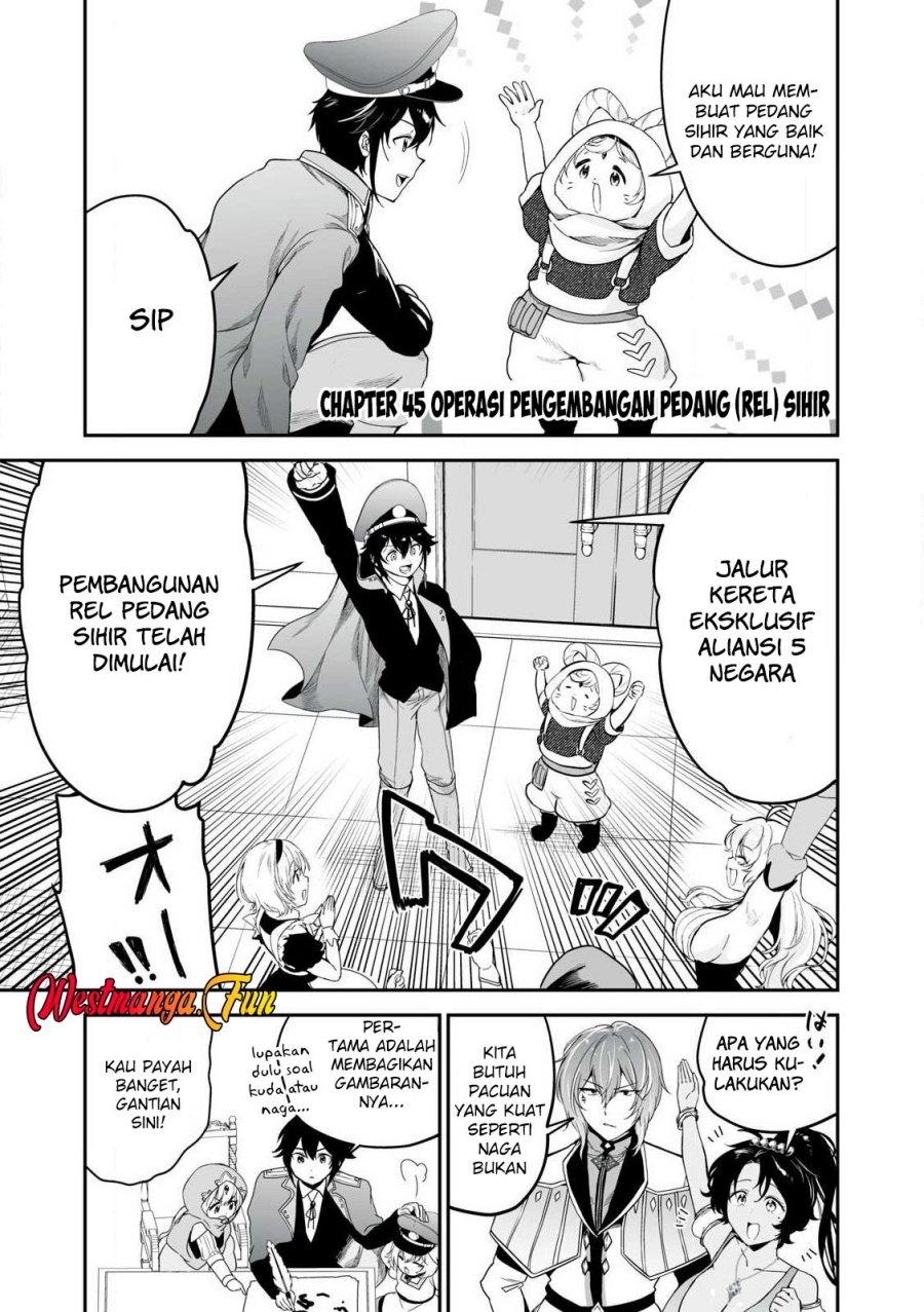 Tensei Kizoku no Bannou Kaitaku Kara ~”Kakudai & Shukushou” Sukiru o Tsukatte Itara Saikyou Ryouchi ni Narimashita~ Chapter 45 Gambar 2