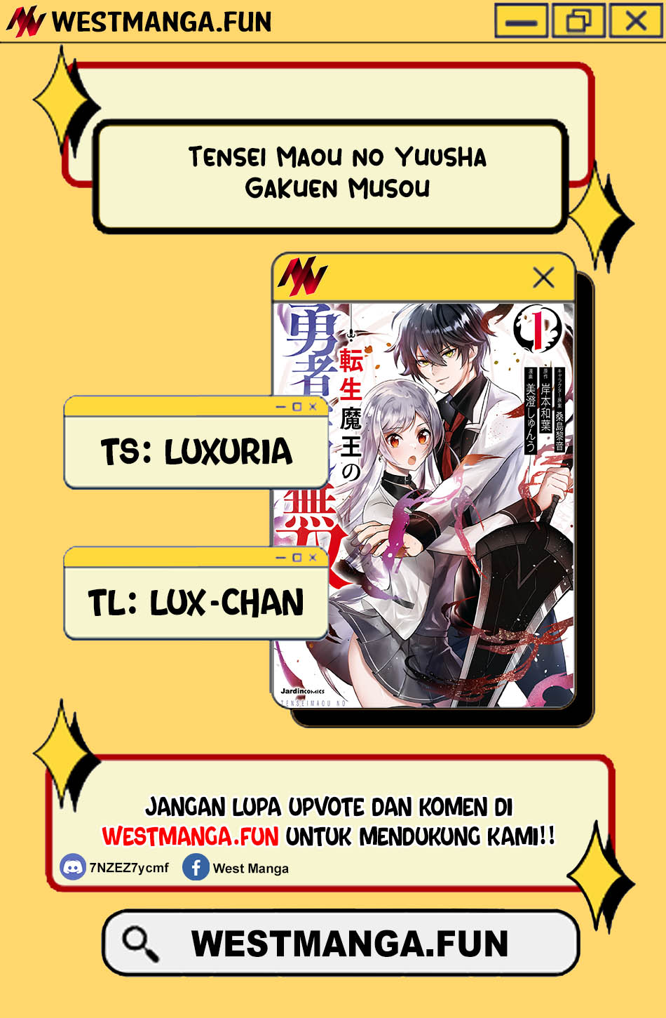 Tensei Maou no Yuusha Gakuen Musou Chapter 04 Gambar 2