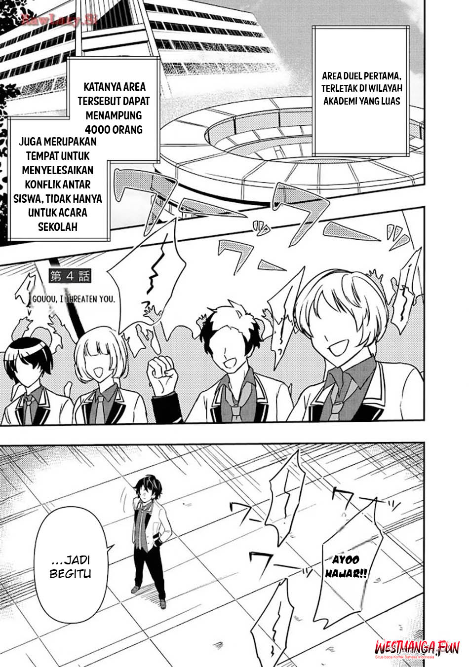 Tensei Maou no Yuusha Gakuen Musou Chapter 04 Gambar 3