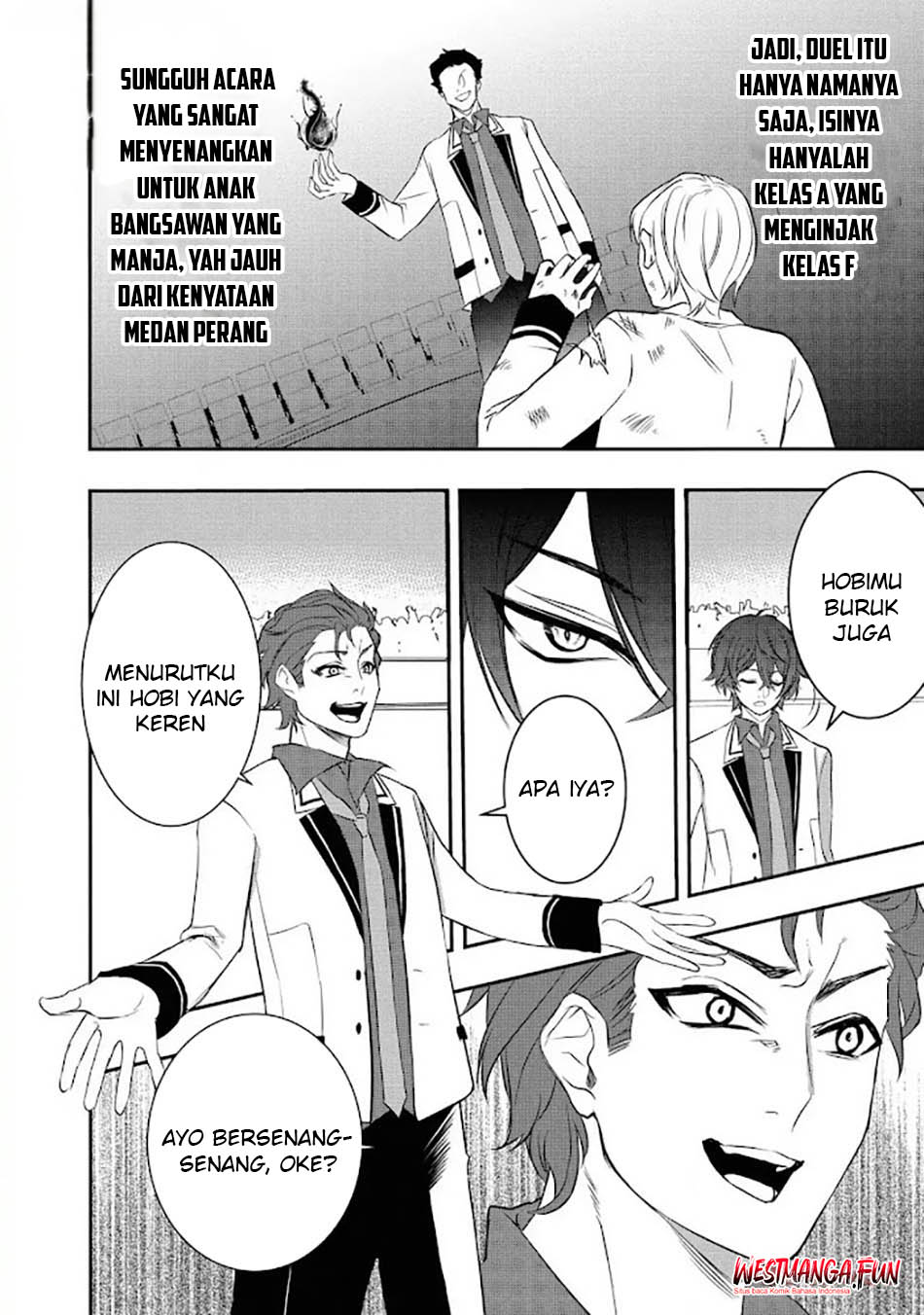 Tensei Maou no Yuusha Gakuen Musou Chapter 04 Gambar 4