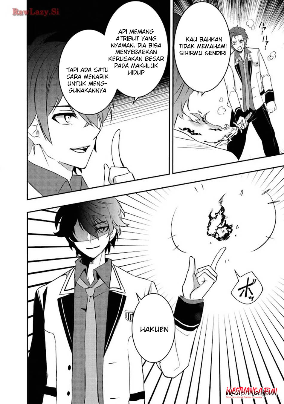 Tensei Maou no Yuusha Gakuen Musou Chapter 04 Gambar 19