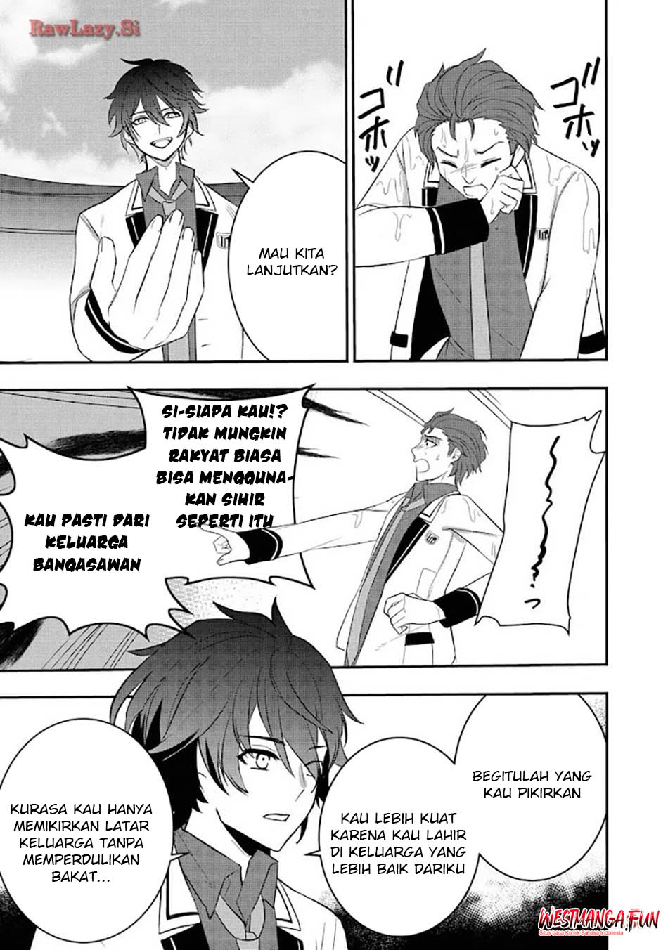 Tensei Maou no Yuusha Gakuen Musou Chapter 04 Gambar 22
