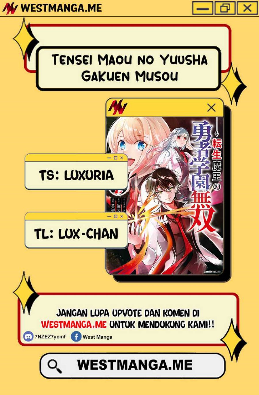 Tensei Maou no Yuusha Gakuen Musou Chapter 08 Gambar 2