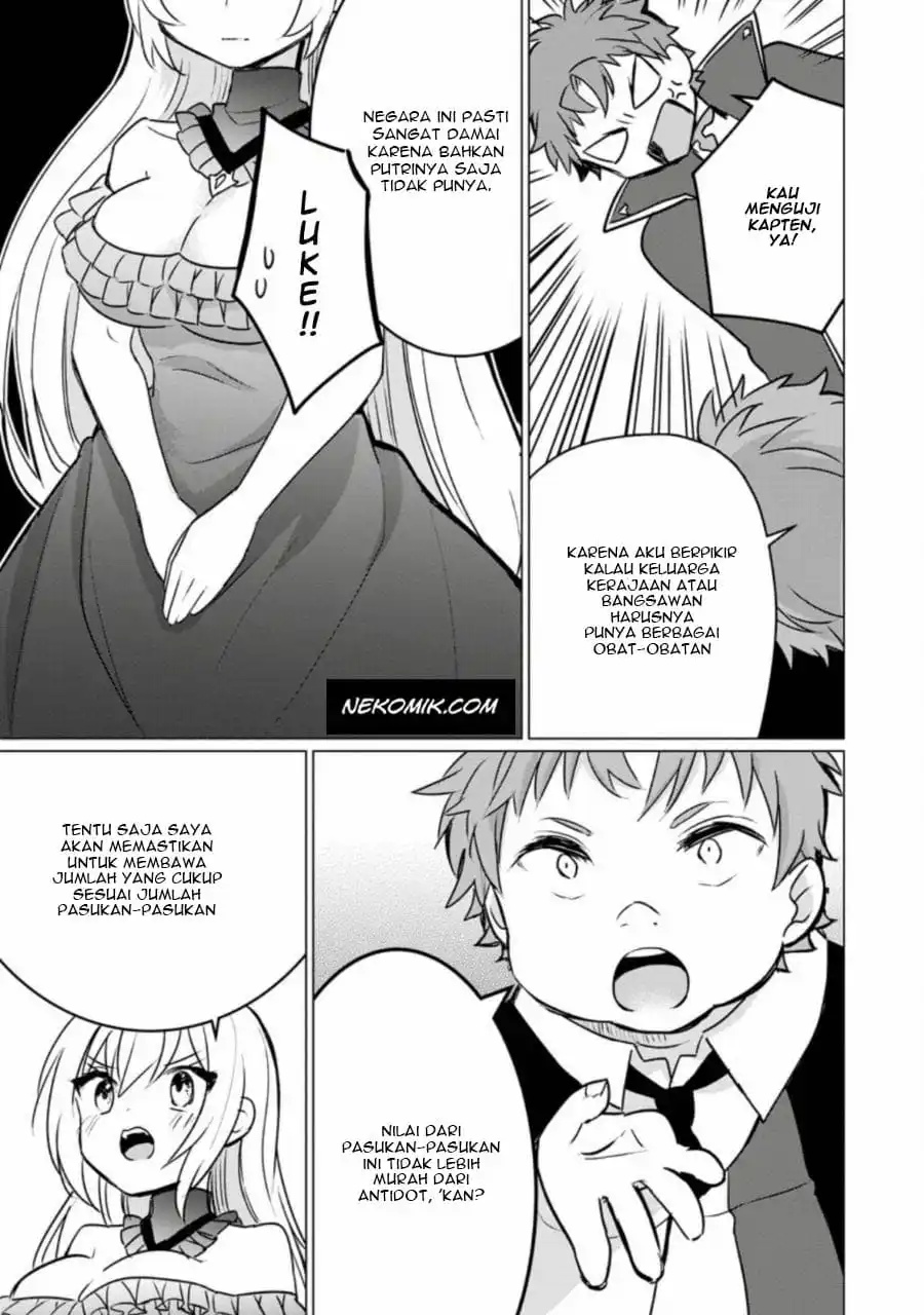 Tensei Saki ga Zannen Ouji Datta Ken: Ima wa Fukkin 1-kai mo Dekinai kedo Yasete Isekai Sukuimasu Chapter 04 Gambar 8