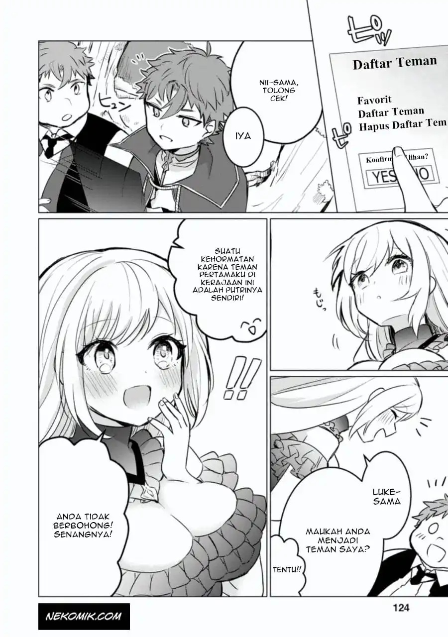 Tensei Saki ga Zannen Ouji Datta Ken: Ima wa Fukkin 1-kai mo Dekinai kedo Yasete Isekai Sukuimasu Chapter 04 Gambar 29