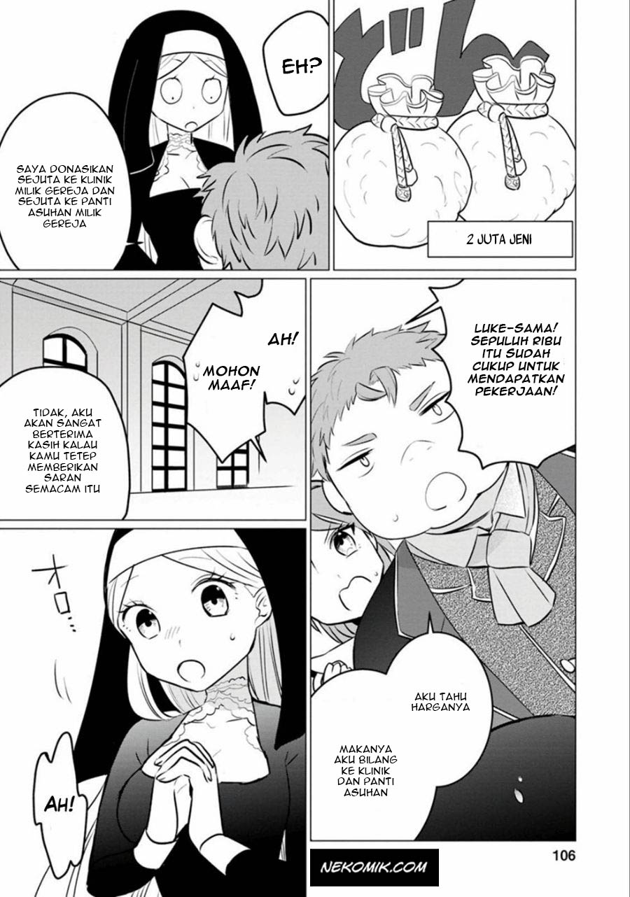Tensei Saki ga Zannen Ouji Datta Ken: Ima wa Fukkin 1-kai mo Dekinai kedo Yasete Isekai Sukuimasu Chapter 09 Gambar 9