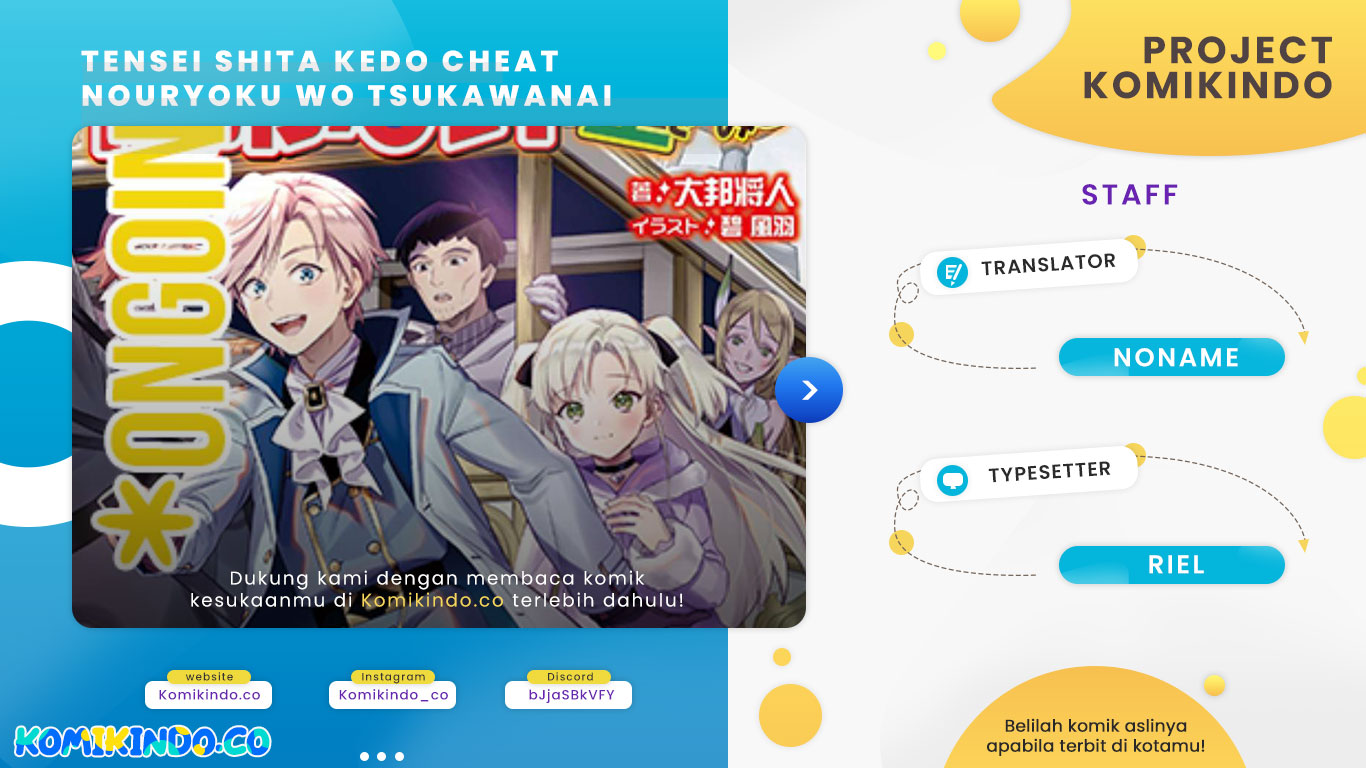Tensei Shita Kedo Cheat Nouryoku wo Tsukawanai De Ikite Miru Chapter 01 Gambar 1
