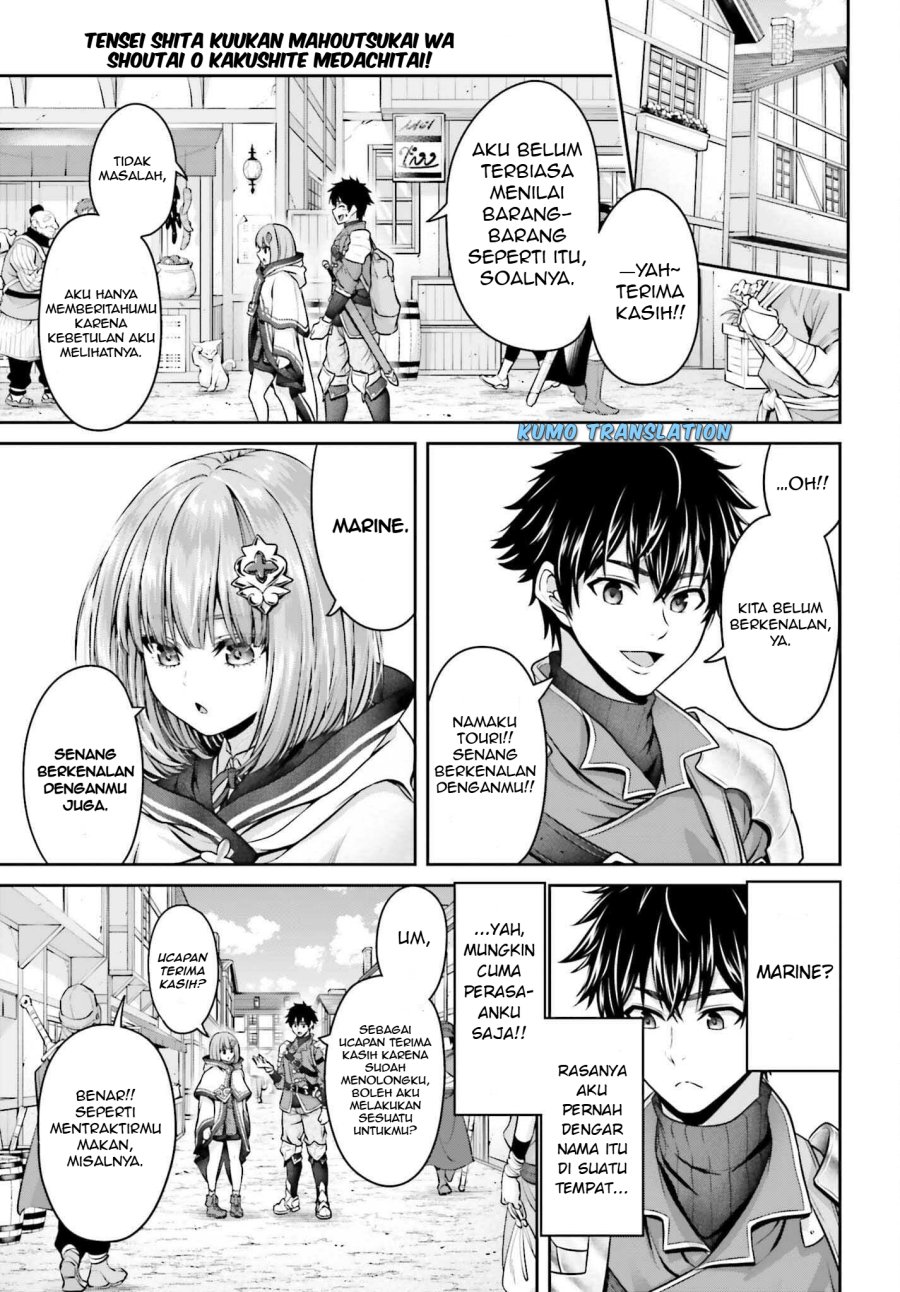 Tensei Shita Kuukan Mahoutsukai wa Shoutai Kakushite Medachitai! Chapter 02 Gambar 20
