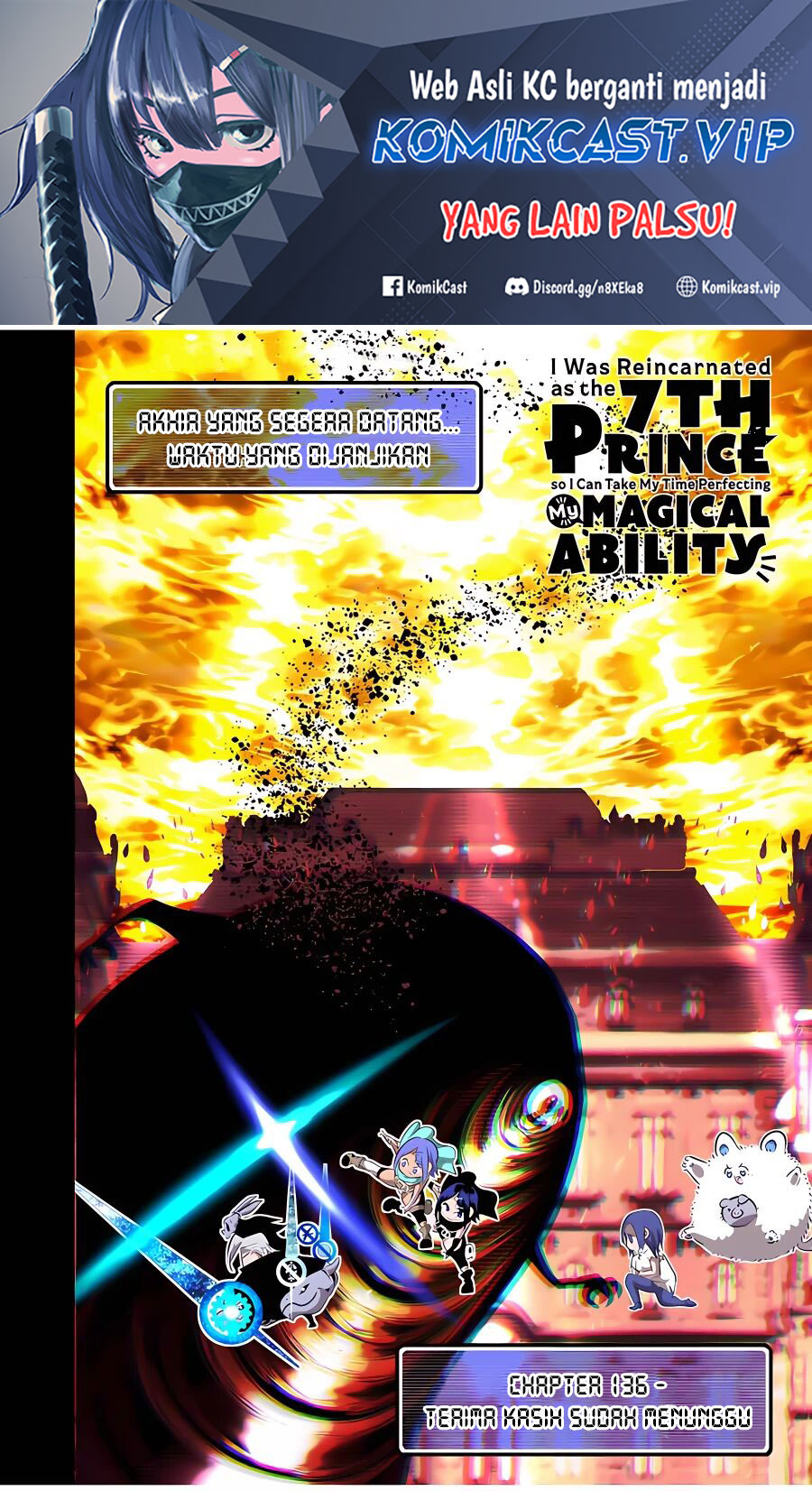Tensei Shitara dai Nana Ouji dattanode, Kimamani Majutsu o Kiwamemasu Chapter 136 Gambar 2