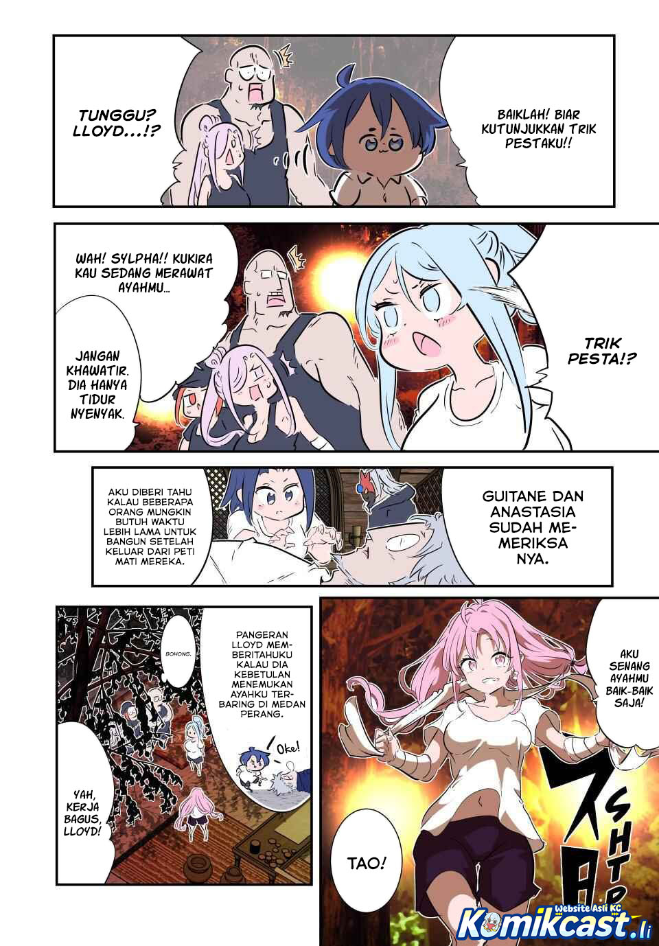 Tensei Shitara dai Nana Ouji dattanode, Kimamani Majutsu o Kiwamemasu Chapter 208 Gambar 9