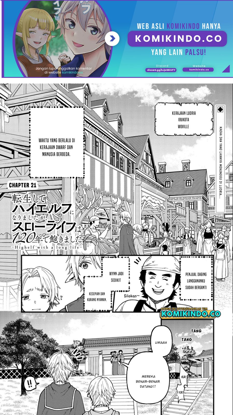 Tensei Shite High Elf ni Narimashitaga, Slow Life wa 120-nen de Akimashita Chapter 21 Gambar 2