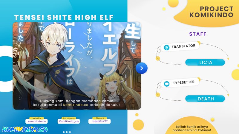 Tensei Shite High Elf ni Narimashitaga, Slow Life wa 120-nen de Akimashita Chapter 08 Gambar 1