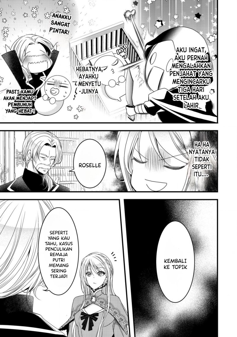 Tensei shita Onna Mafia wa Isekai de Heibon ni Kurashitai – Asashin Ikka no Hakushaku Reijou desu ga, Denshi to Akuma na Danchou ga Tsukimatottekimasu Chapter 01 Gambar 12