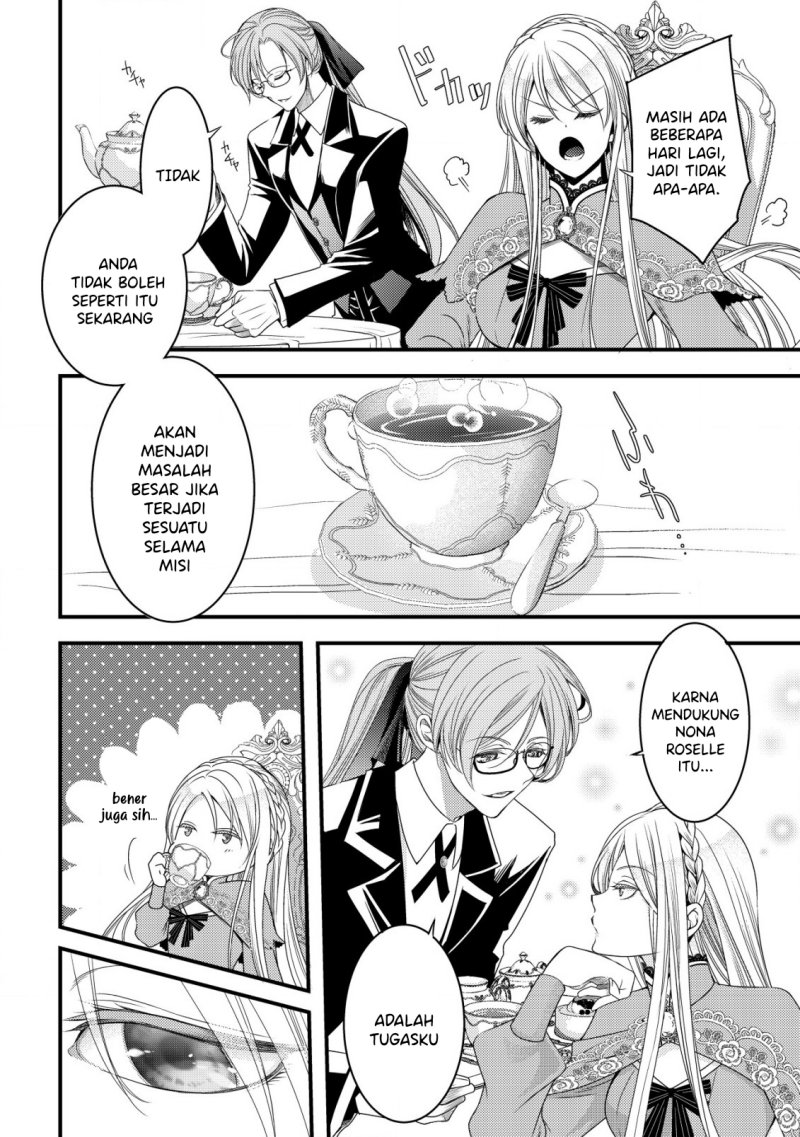 Tensei shita Onna Mafia wa Isekai de Heibon ni Kurashitai – Asashin Ikka no Hakushaku Reijou desu ga, Denshi to Akuma na Danchou ga Tsukimatottekimasu Chapter 01 Gambar 21