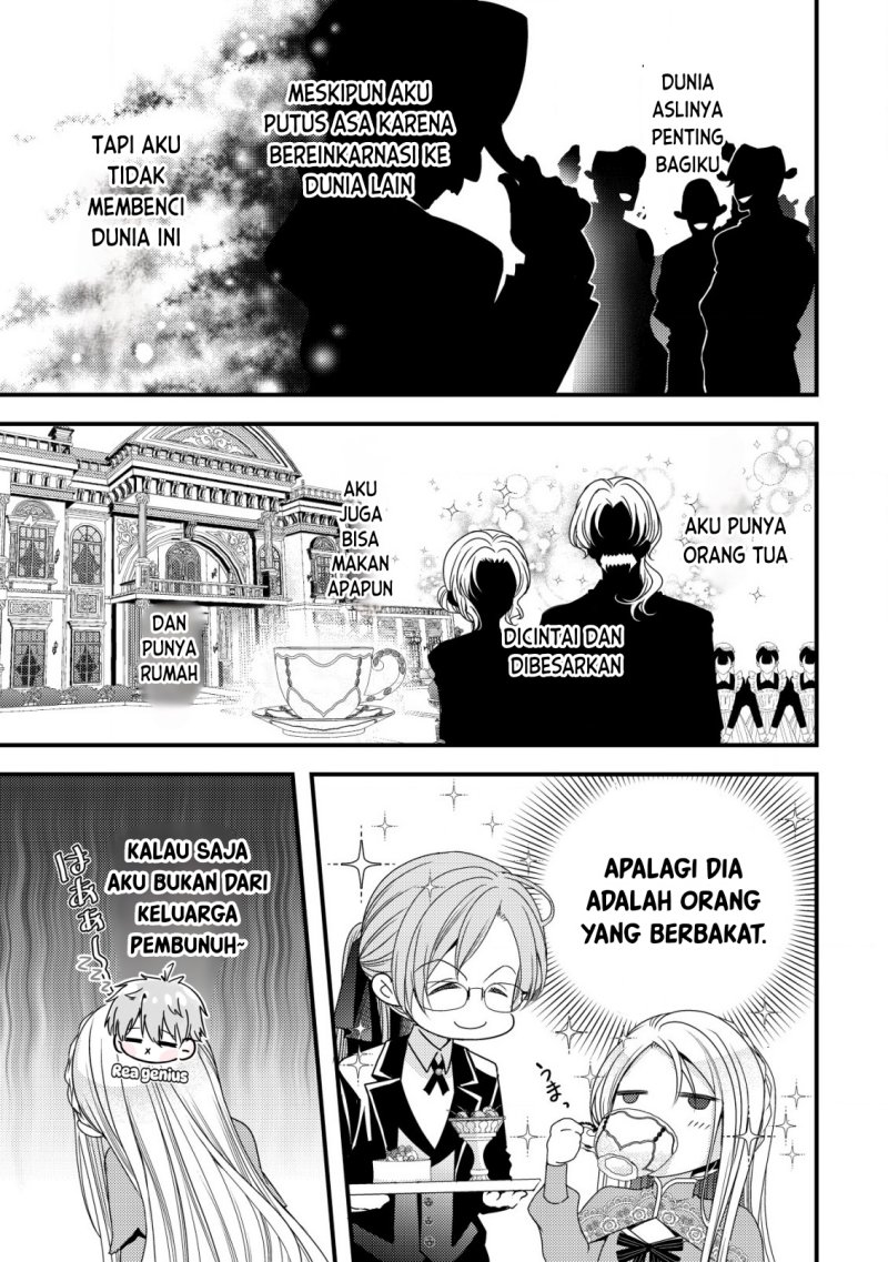 Tensei shita Onna Mafia wa Isekai de Heibon ni Kurashitai – Asashin Ikka no Hakushaku Reijou desu ga, Denshi to Akuma na Danchou ga Tsukimatottekimasu Chapter 01 Gambar 22