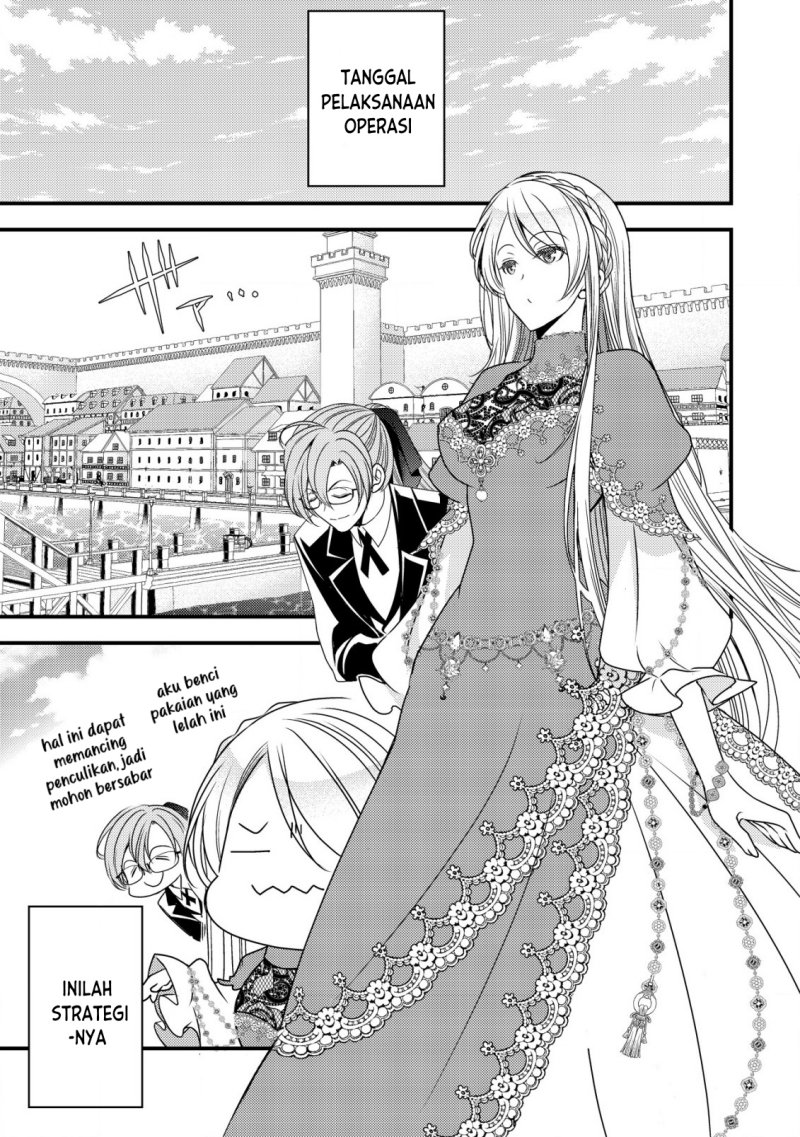 Tensei shita Onna Mafia wa Isekai de Heibon ni Kurashitai – Asashin Ikka no Hakushaku Reijou desu ga, Denshi to Akuma na Danchou ga Tsukimatottekimasu Chapter 01 Gambar 24