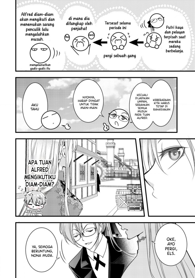 Tensei shita Onna Mafia wa Isekai de Heibon ni Kurashitai – Asashin Ikka no Hakushaku Reijou desu ga, Denshi to Akuma na Danchou ga Tsukimatottekimasu Chapter 01 Gambar 25
